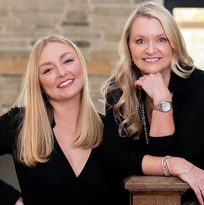 Interior designers Alisa Lankenau and Lauren Lankenau.