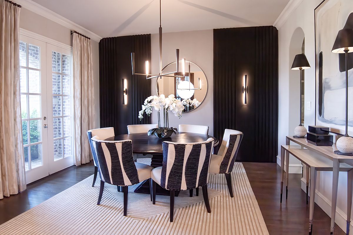A contemporary dining room from ALL Design Co, interior designers in Lantana.